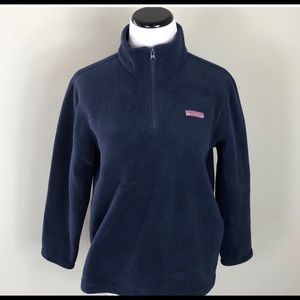 Boys quarter zip fuzzy fleece